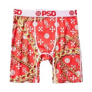 NWT PSD Kids Luxe Red Boxer Briefs | Size: Various